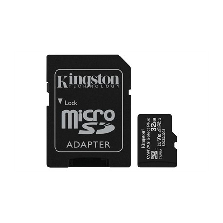 MEMORIA MICRO SD 32GB XC1 C10 A1 KINGSTON