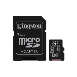 MEMORIA MICRO SD 64GB XC1 C10 A1 KINGSTON