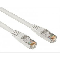 CABLE RED LATIGUILLO RJ45 CAT.6 UTP AWG24,3M BLANCO NANOCABLE