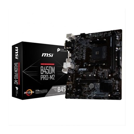 PLACA BASE MSI B450M PRO-M2 MAX AM4 DDR4