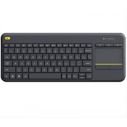 TECLADO LOGITECH K400 PLUS WIRELESS TOUCH