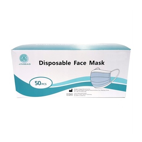 MASCARILLA MEDICA 3 CAPAS (CAJA 50) TIPO IIR EN14683:2019+AC:2019 FILTRACION >=98%