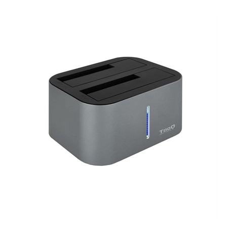 DOCK STATION DOBLE SATA 2.5/3.5 A TOOQ USB 3.0/3.1 GRIS