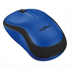 RATON LOGITECH M220 SILENT BLUE WIRELESS