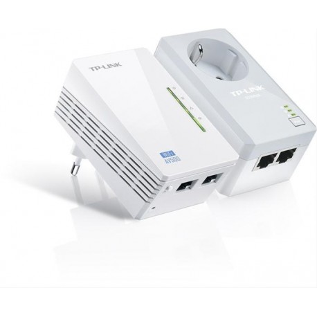 ADAPTADOR POWERLINE TP-LINK AV500 WIFI-DESPRECINTADO