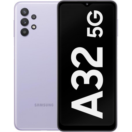 SMARTPHONE SAMSUNG A32 5G 4GB 64GB DUAL SIM AWESOME VIOLET Desprecintado