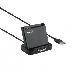 LECTOR TARJETAS EXTERNO DNIE VISION USB 2.0 NEGRO TOOQ