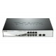 SWITCH 8PORT POE +2 SFP WEB SMART D-LINK GESTIONABLE