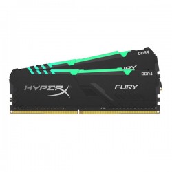 MODULO DDR4 16GB (2x8GB) 3200MHZ KINGSTON HYPERX FURY RGB-Desprecintados