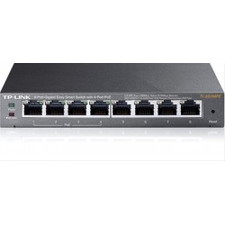 SWITCH SEMIGESTIONABLE TP-LINK SG108PE 8P GIGA (4P POE) 55W CARCASA METALICA