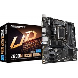 PLACA BASE GIGABYTE Z690M DS3H 4XDDR4 2 x PCIe 4.0 M.2 2.5GbE (S.1700) GEN12 GEN13