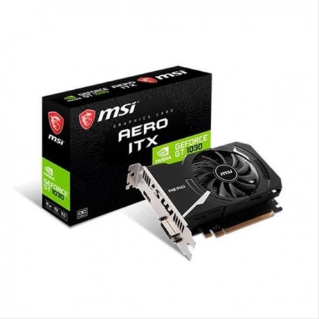 VGA MSI GEFORCE GT 1030 AERO ITX 2GB GDDR4 OC EDITION