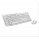 TECLADO Y RATON LOGITECH MK295 SILENT WIRELESS COMBO WHITE ESPAÑOL