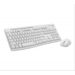 TECLADO Y RATON LOGITECH MK295 SILENT WIRELESS COMBO WHITE ESPAÑOL