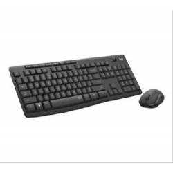 TECLADO Y RATON LOGITECH MK295 SILENT WIRELESS COMBO BLACK ESPAÑOL