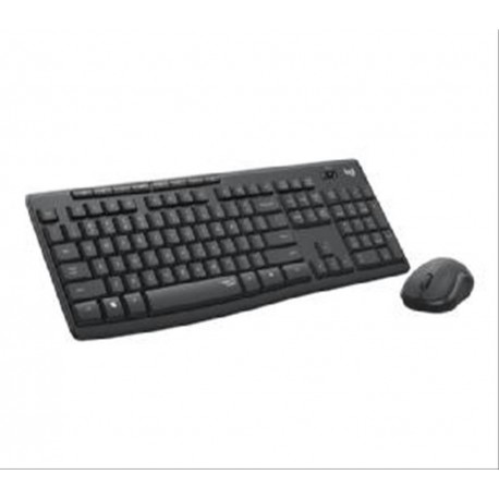 TECLADO Y RATON LOGITECH MK295 SILENT WIRELESS COMBO BLACK ESPAÑOL