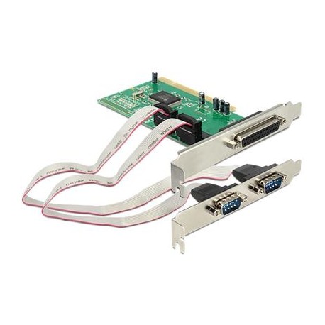 TARJETA PCI 2P SERIE + 1P PARALELO DELOCK-Desprecintado