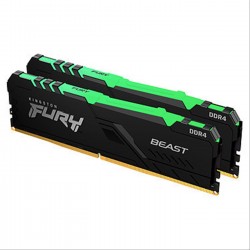 MEMORIA RAM KINGSTON FURY BEAST RGB 32GB (2 ·