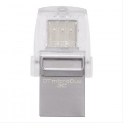 PEN DRIVE 128GB KINGSTON DATATRAVELER MICRODUO 3C 200MB/S DUAL USB-A + USB-C