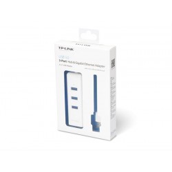 HUB USB 3 PUERTOS USB 3.0+ RJ45 TP-LINK