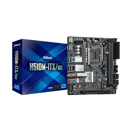 PLACA ASROCK H510M-ITX/AC.INTEL.1200.H510.IT·Desprecintado