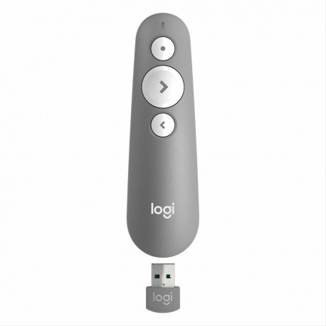 PRESENTER LOGITECH WIRELESS R500S GRIS (PUNTERO LASER)