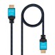 CABLE HDMI V2.0 4K 60HZ 18GBPS, AM-AM, NEGRO 10M NANOCABLE