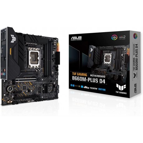 PLACA BASE ASUS TUF GAMING B660M-PLUS D4 170·