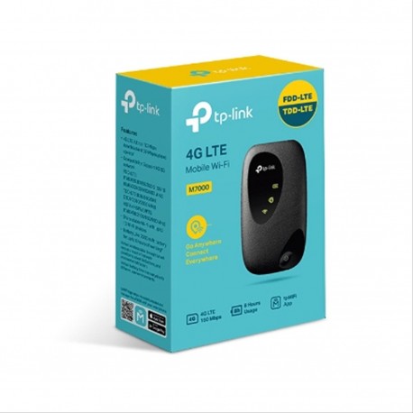 ROUTER PORTATIL MIFI 7010 TP-LINK 3G/4G (SIM) MOBILE WIFI 2,4 GHz