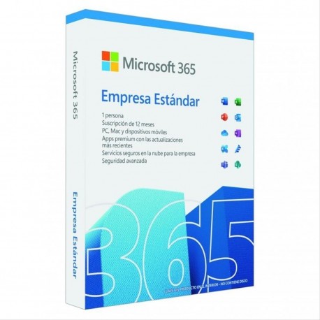 MICROSOFT 365 EMPRESA ESTÁNDAR 12 MESES 5 DI·