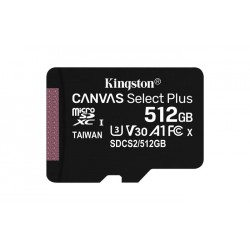 MEMORIA MICRO SD 512GB KINGSTON CANVAS SELECT PLUS