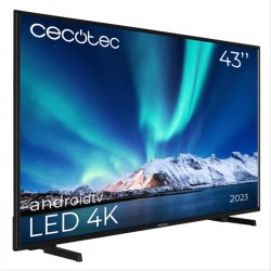 TV CECOTEC 43" LED 4K ANDROIDTV 11 ALU00043·