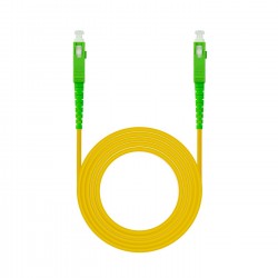 CABLE FIBRA SC/APC-SC/APC MONOMODO LSZH AMARIL.2M NANOCABLE