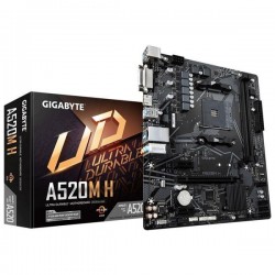 PLACA BASE GIGABYTE A520M H AM4 MATX