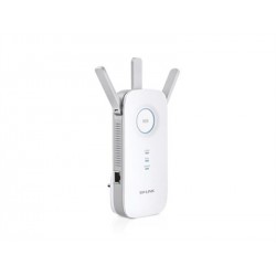 EXTENSOR COBERTURA WIFI PARED TP-LINK RE450 AC1750 DUALBAND MU-MIMO MESH 3ANTENAS