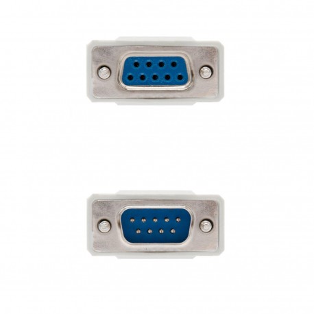 CABLE SERIE RS232 DB9/M-DB9/H 1.8M NANOCABLE