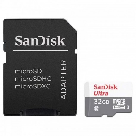 MEMORIA MICRO SDXC 32GB SANDISK ULTRA + SD ADAPTER