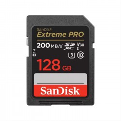 SANDISK EXTREME PRO 128GB SDHC MEMORY  CARD ·