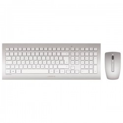 TECLADO Y RATON CHERRY INALAMBRICO DW 8000 SILVER·