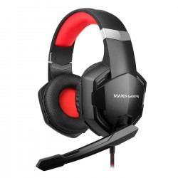 MARS GAMING MHX HEADPHONE+MIC USB SUPERBASS 50MM XBOX/PS4/PC