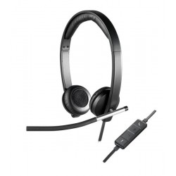 AURICULARES CON MICRO LOGITECH H650E STEREO USB, Cancelacion de ruido