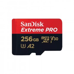 MEMORIA MICRO SD XC 256GB SanDisk Extreme PRO microSDXC 200MB/s + Adapter