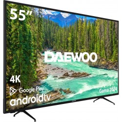 TV LED 55" DAEWOO D55DM54UAMS SMART TV 4K ULTRA HD ANDROID 11·