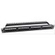 PATCH PANEL 24 PUERTOS 19" SIN CONECTORES Conectores KEYSTONE