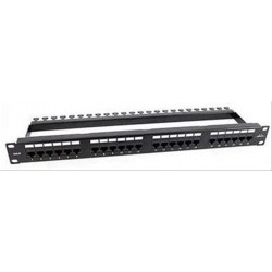 PATCH PANEL 24 PUERTOS 19" SIN CONECTORES Conectores KEYSTONE