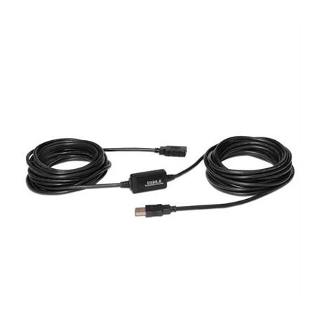 CABLE USB 2.0 PROLONGADOR CON AMPLIFICADOR A/M-A/H 15M NANOCABLE