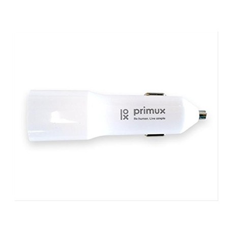 CARGADOR DE COCHE ULTRARRAPIDO 2xUSB PRIMUX