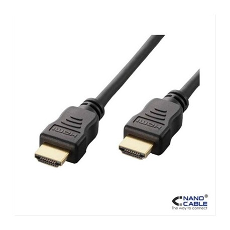 CABLE HDMI V1.4 ALTA VELOCIDAD/HEC, A/M-A/M 5M NANOCABLE