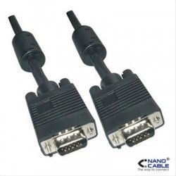 CABLE SVGA FERRITA HDB15/M-HDB15/M 1M NANOCABLE