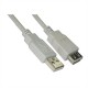 CABLE USB 2.0 PROLONGACION A/M-A/H 1.8M NANOCABLE